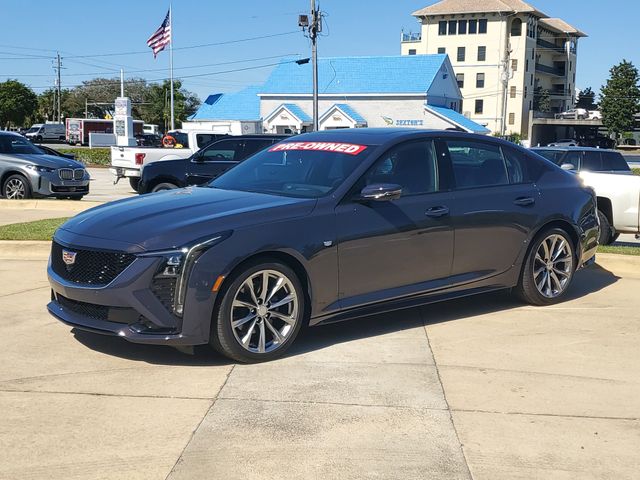 Midnight 2025 Cadillac CT5 Sport RWD Sedan Rear-Wheel Drive Automatic
