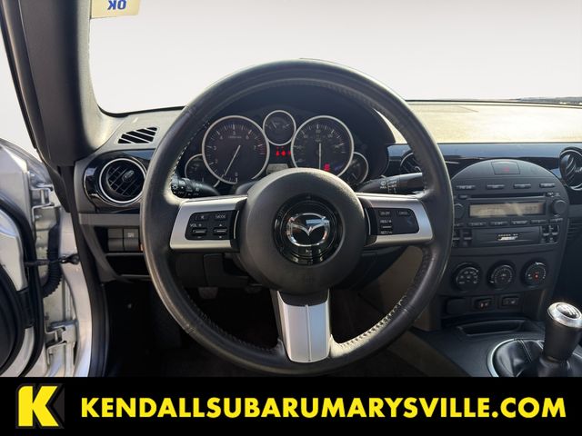 Sunlight Silver Metallic 2008 Mazda MX-5 Miata Convertible Rear-Wheel Drive 6-Speed Manual Overdrive