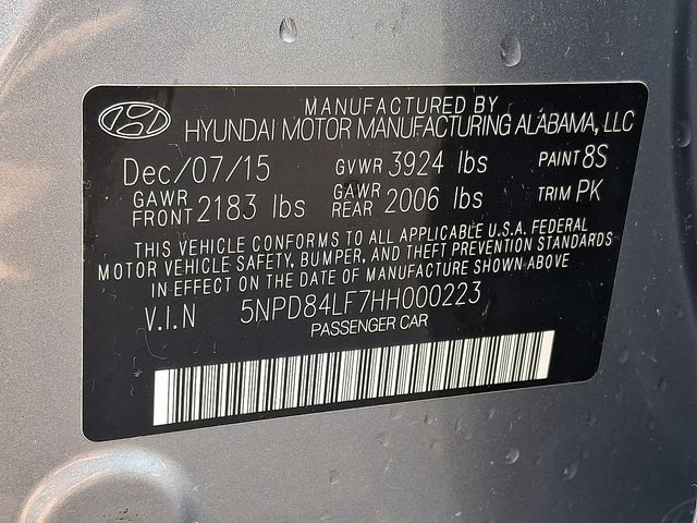 Used 2017 Hyundai Elantra Sedan