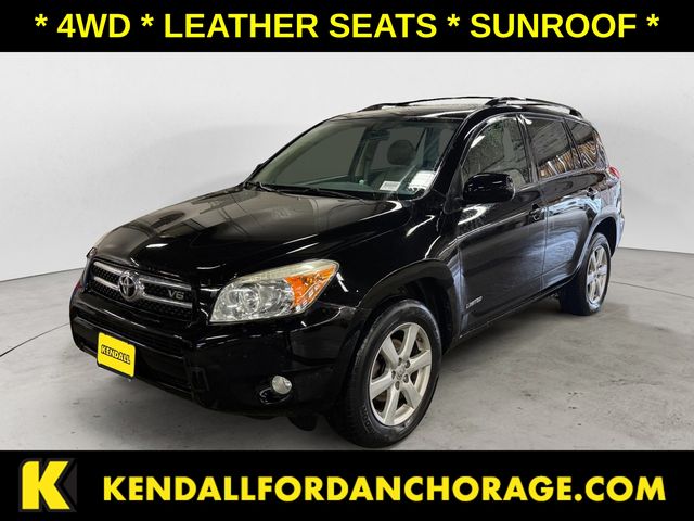 Black 2008 Toyota RAV4 Limited V6 AWD SUV / Crossover Four-Wheel Drive 5-Speed Automatic Overdrive