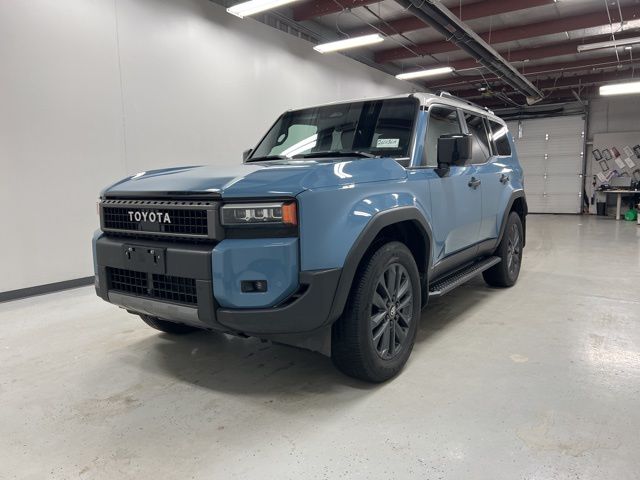 Blue / Gray 2024 Toyota Land Cruiser 4WD SUV / Crossover Four-Wheel Drive 8-Speed Automatic