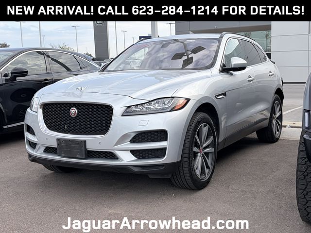 Indus Silver Metallic 2018 Jaguar F-PACE 25t Prestige AWD SUV / Crossover All-Wheel Drive 8-Speed Automatic