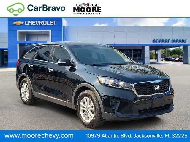 Ebony Black 2020 Kia Sorento SUV / Crossover All-Wheel Drive 6-Speed Automatic