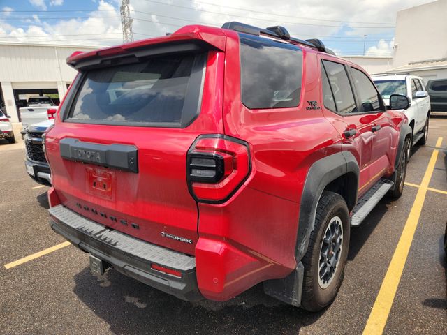 2025 Toyota 4Runner i-FORCE MAX Hybrid TRD Off Road Premium Red at Don McGill Toyota