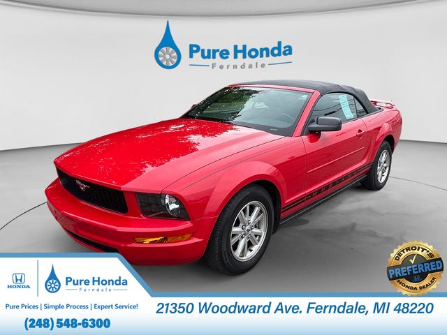 Torch Red Clearcoat 2006 Ford Mustang Coupe 5-Speed Automatic Overdrive