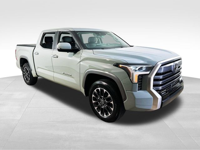 Blue / Gray 2024 Toyota Tundra Limited CrewMax Cab 4WD Pickup Truck Four-Wheel Drive Automatic