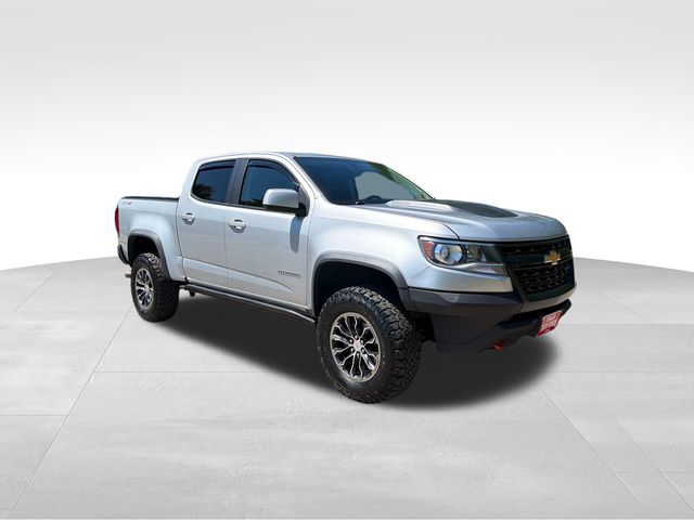 Silver Ice Metallic 2017 Chevrolet Colorado Pickup Truck Four-Wheel Drive 6-Speed Automatic