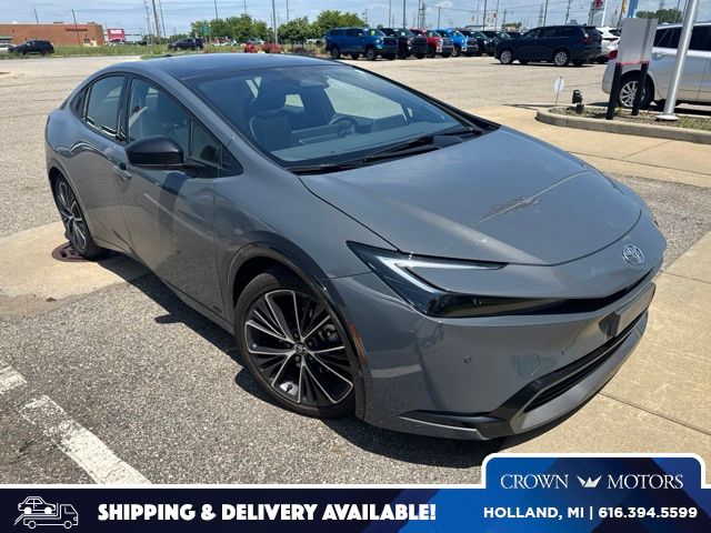 Guardian Gray 2024 Toyota Prius Limited AWD Hatchback All-Wheel Drive Continuously Variable Transmission