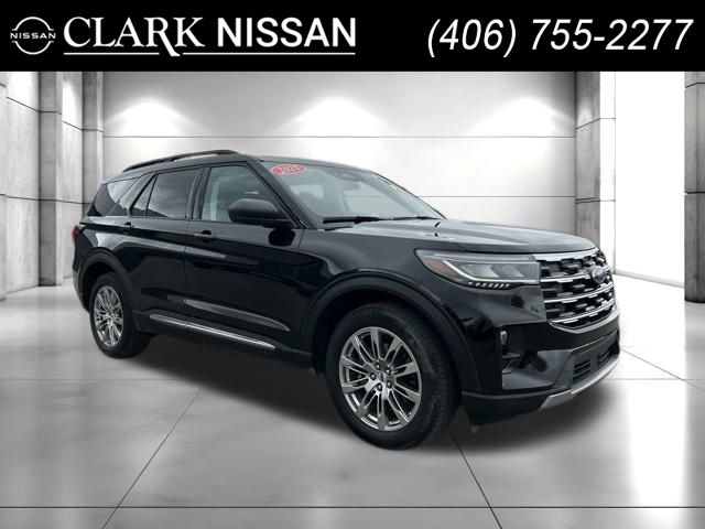 Black 2025 Ford Explorer Active AWD SUV / Crossover All-Wheel Drive Automatic