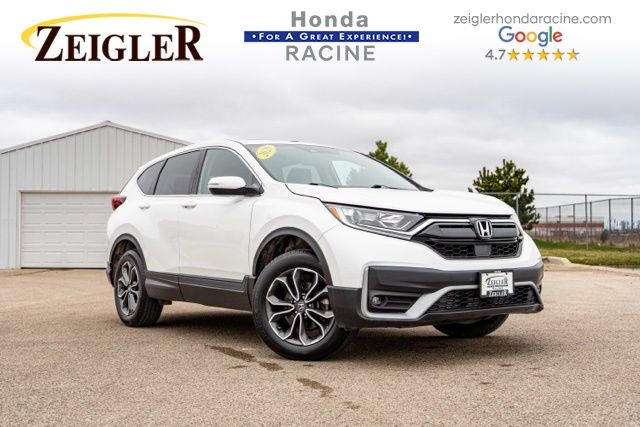Platinum White Pearl 2020 Honda CR-V EX-L AWD SUV / Crossover All-Wheel Drive Continuously Variable Transmission