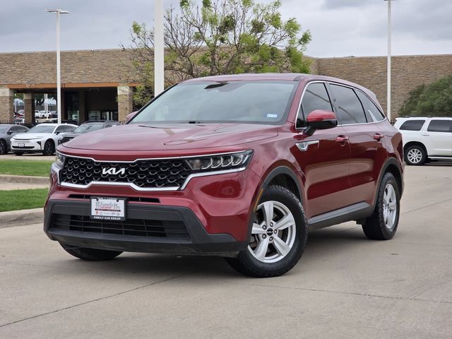 Passion Red Tintcoat 2022 Kia Sorento LX FWD SUV / Crossover Front-Wheel Drive 8-Speed Automatic