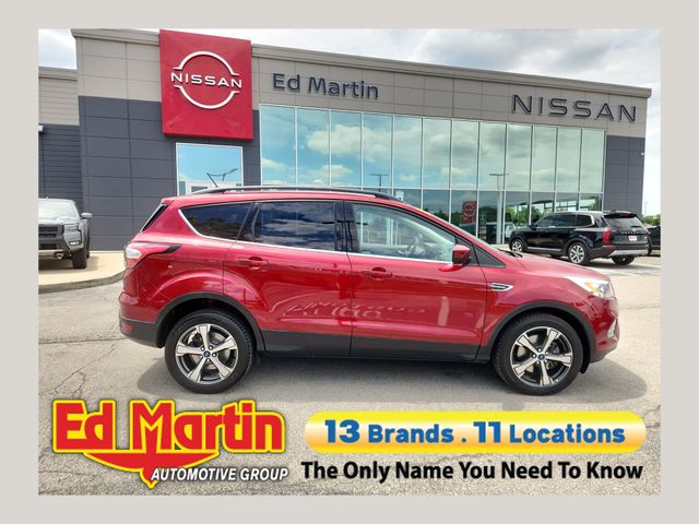 Ruby Red Metallic 2018 Ford Escape SUV / Crossover All-Wheel Drive 6-Speed Automatic