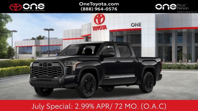 Black 2026 Toyota Tundra Pickup Truck Four-Wheel Drive Automatic