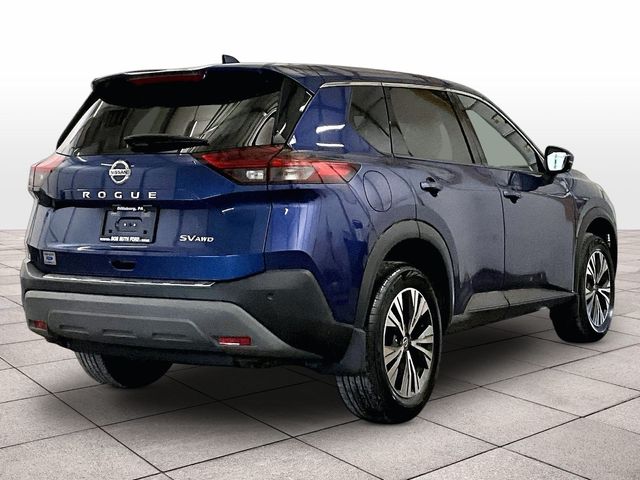 2021 Nissan Rogue SV Blue at South Hills Kia