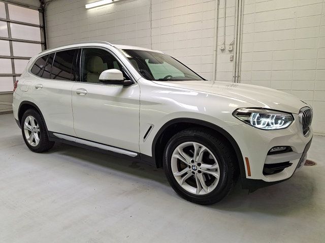 Mineral White Metallic 2021 BMW X3 xDrive30i AWD SUV / Crossover All-Wheel Drive 8-Speed Automatic