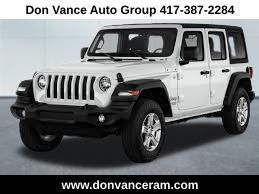 Bright White Clearcoat 2022 Jeep Wrangler Unlimited Sport S 4WD SUV / Crossover Four-Wheel Drive 8-Speed Automatic