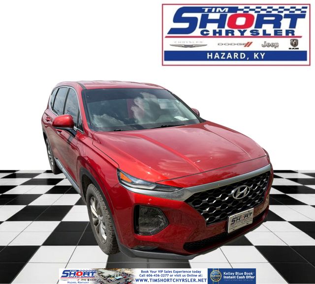 Lava Orange 2020 Hyundai Santa Fe SUV / Crossover All-Wheel Drive 8-Speed Automatic