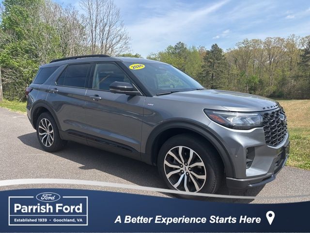 Gray Metallic 2025 Ford Explorer ST-Line AWD SUV / Crossover All-Wheel Drive Automatic