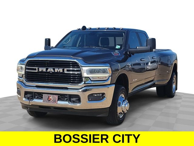 Gray (Granite Crystal Metallic Clearcoat) 2019 RAM 3500 Big Horn Crew Cab LB DRW 4WD Pickup Truck Four-Wheel Drive 6-Speed Automatic