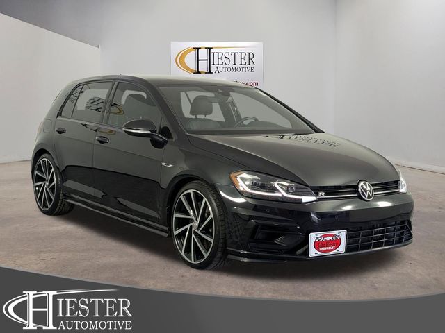 Deep Black 2019 Volkswagen Golf R AWD Hatchback All-Wheel Drive 7-Speed Dual Clutch