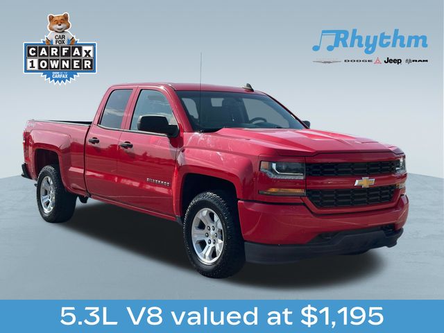 Red Hot 2017 Chevrolet Silverado 1500 Pickup Truck Four-Wheel Drive 6-Speed Automatic Overdrive