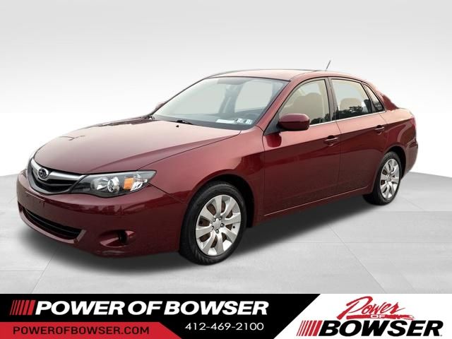 Camellia Red Pearl 2010 Subaru Impreza Sedan All-Wheel Drive 4-Speed Automatic Overdrive