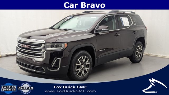Red Mahogany Metallic 2020 GMC Acadia SUV / Crossover Four-Wheel Drive 9-Speed Automatic