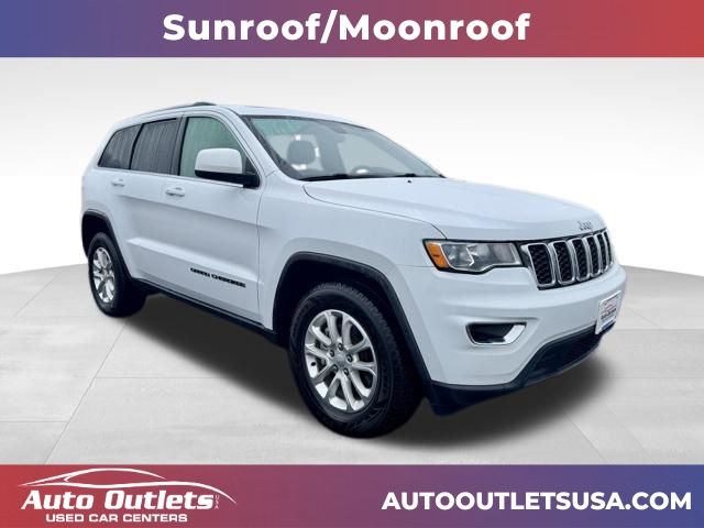 Bright White Clearcoat 2021 Jeep Grand Cherokee Laredo E 4WD SUV / Crossover Four-Wheel Drive 8-Speed Automatic