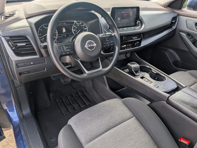 2023 Nissan Rogue SV Blue at DeMontrond Mazda