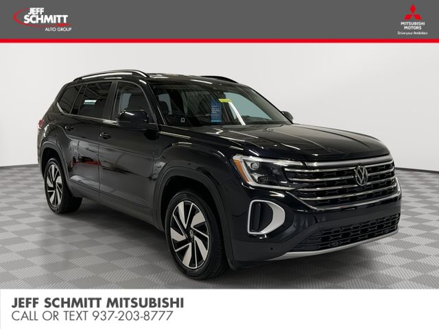 Deep Black Pearl 2024 Volkswagen Atlas SUV / Crossover All-Wheel Drive 8-Speed Automatic