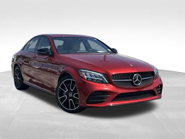 designo Cardinal Red Metallic 2020 Mercedes-Benz C-Class C 300 Sedan 4MATIC Sedan All-Wheel Drive 9-Speed Automatic