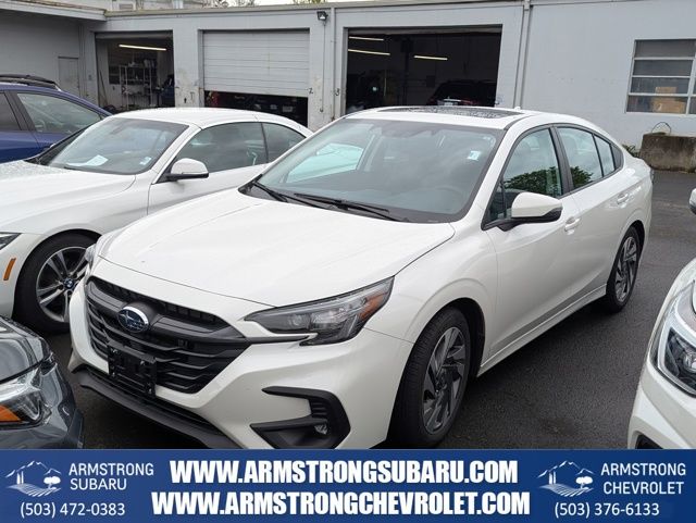 Crystal White Pearl 2025 Subaru Legacy Limited AWD Sedan All-Wheel Drive Continuously Variable Transmission