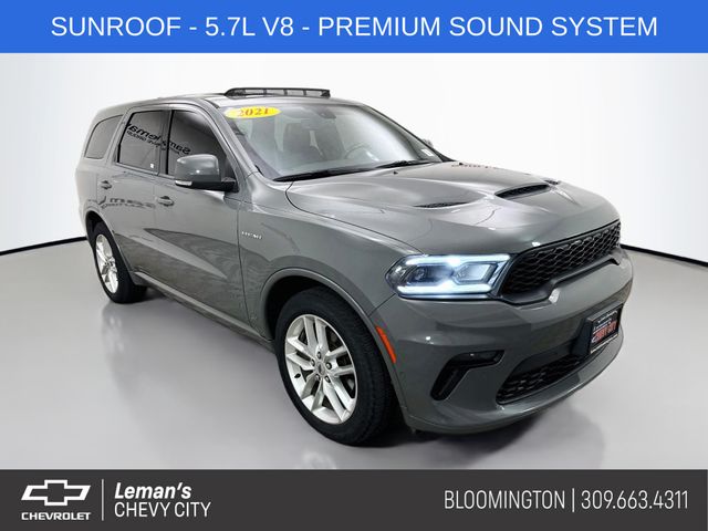 Destroyer Gray Clearcoat 2021 Dodge Durango SUV / Crossover All-Wheel Drive 8-Speed Automatic