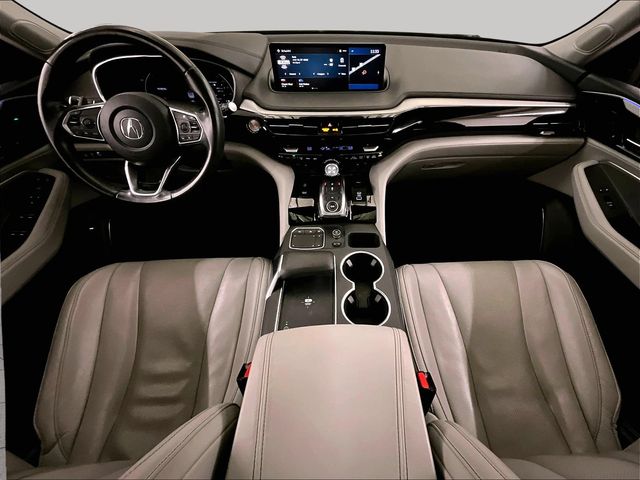 2022 Acura MDX Technology Blue at Spitzer Acura