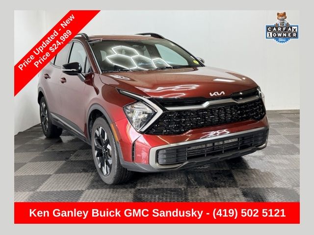Dawning Red 2023 Kia Sportage SUV / Crossover All-Wheel Drive Automatic