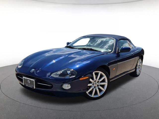Pacific Blue 2006 Jaguar XK-Series XK8 Convertible RWD Convertible Rear-Wheel Drive 6-Speed Automatic Overdrive