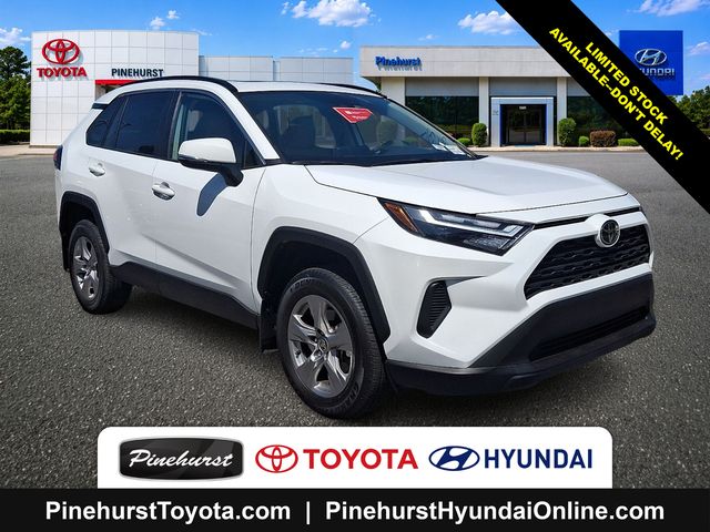 White 2025 Toyota RAV4 XLE FWD SUV / Crossover Front-Wheel Drive 8-Speed Automatic