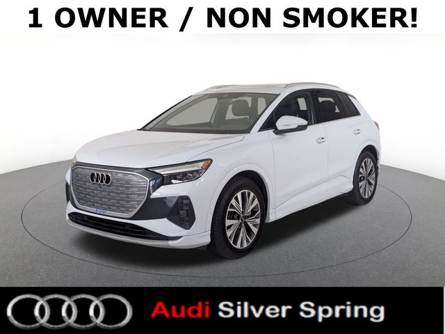 used 2023 Audi Q4 e-tron car, priced at $27,981
