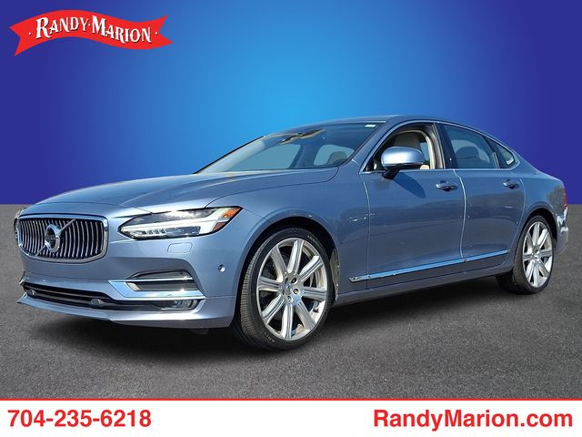 Blue Metallic 2017 Volvo S90 T6 Inscription AWD Sedan All-Wheel Drive Automatic
