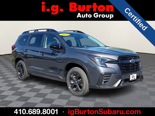 Gray Metallic 2026 Subaru Ascent Premium 7-Passenger AWD SUV / Crossover All-Wheel Drive Continuously Variable Transmission