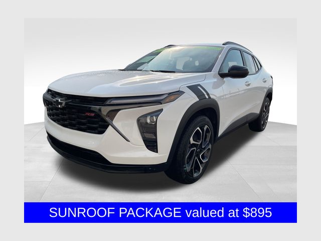 Summit White 2024 Chevrolet Trax SUV / Crossover Front-Wheel Drive 6-Speed Automatic