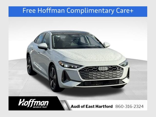 Glacier White Metallic 2025 Audi A5 quattro Premium Plus Sedan Sedan All-Wheel Drive 7-Speed Automatic