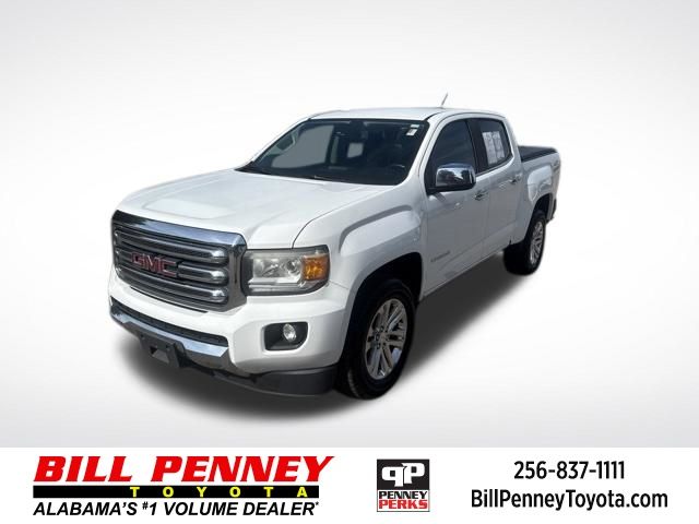 Summit White 2016 GMC Canyon SLT Crew Cab Pickup Truck 4X2 6-Speed Automatic