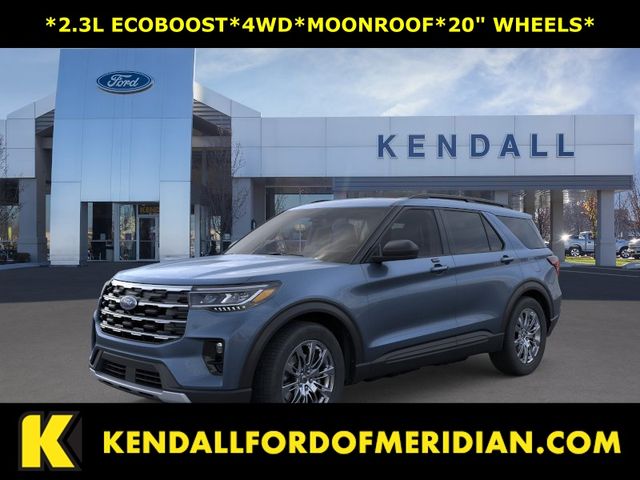 Vapor Blue 2026 Ford Explorer Active AWD SUV / Crossover All-Wheel Drive Automatic
