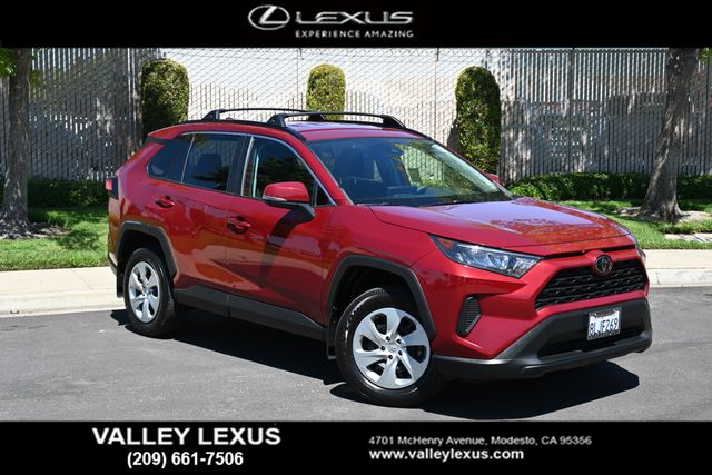 Red (Ruby Flare Pearl) 2019 Toyota RAV4 SUV / Crossover Front-Wheel Drive 8-Speed Automatic