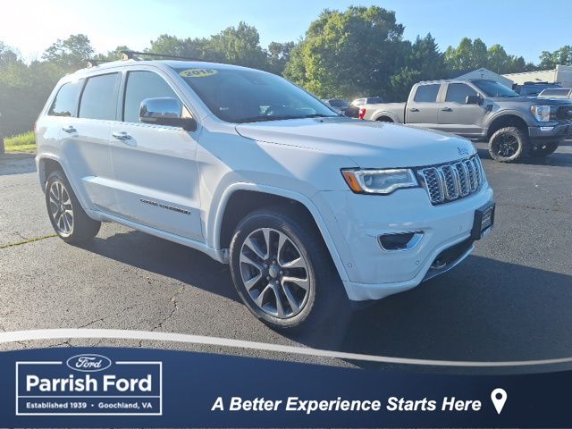 Bright White Clearcoat 2018 Jeep Grand Cherokee SUV / Crossover Four-Wheel Drive 8-Speed Automatic