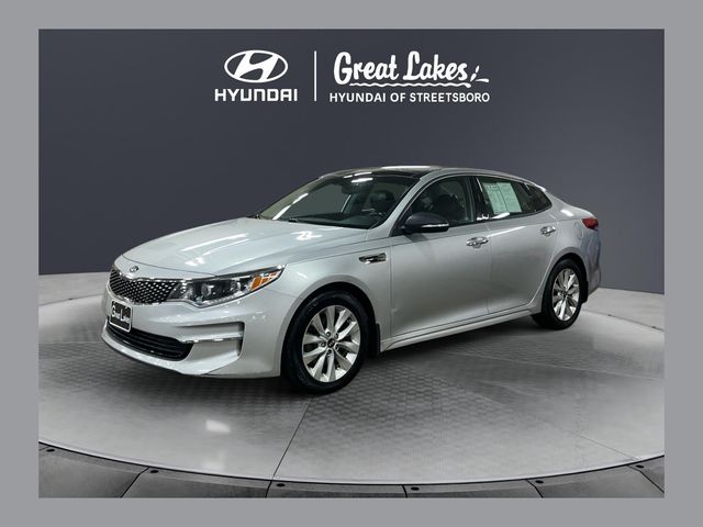 Sparkling Silver 2016 Kia Optima Sedan Front-Wheel Drive 6-Speed Automatic