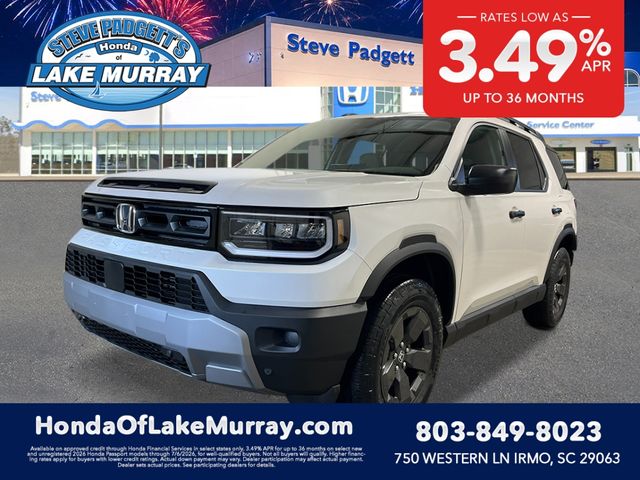 Platinum White Pearl 2026 Honda Passport SUV / Crossover All-Wheel Drive Automatic