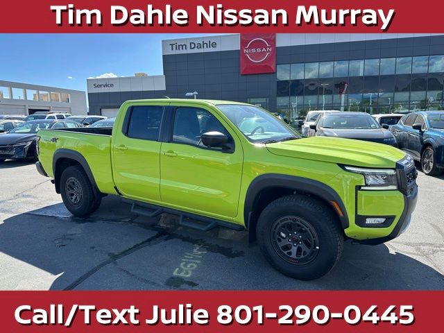 Citrus Strike 2026 Nissan Frontier Pickup Truck Four-Wheel Drive 9-Speed Automatic Overdrive