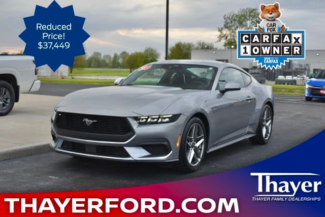 Silver Metallic 2026 Ford Mustang EcoBoost Premium Fastback RWD Coupe Rear-Wheel Drive Automatic